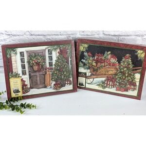 SEALED NEW LOT 2🎄2011 Holiday Ralph Lauren Christmas Vibe 500pc. Jigsaw Puzzle
